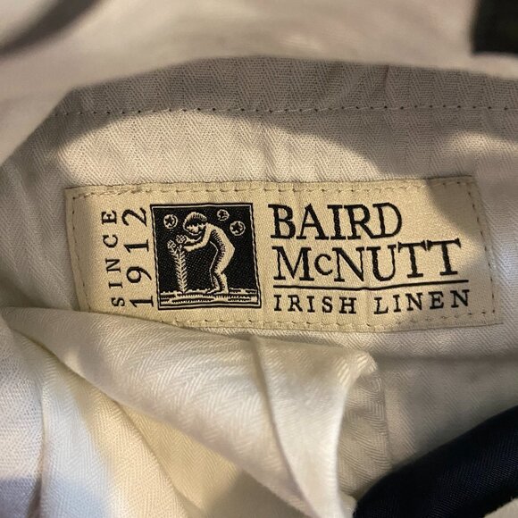 J Crew Ludlow Slim-fit unstructured suit pant in Irish cotton-linen blend - Picture 6 of 8